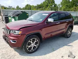 Jeep salvage cars for sale: 2020 Jeep Grand Cherokee Limited