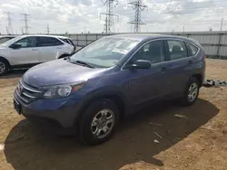 Salvage cars for sale at Elgin, IL auction: 2013 Honda CR-V LX