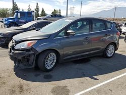 Salvage cars for sale at Rancho Cucamonga, CA auction: 2015 Ford C-MAX Premium SEL