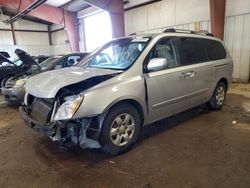 Salvage cars for sale at Lansing, MI auction: 2008 KIA Sedona EX