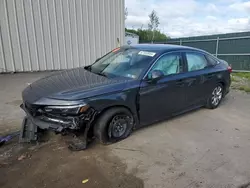 Salvage cars for sale at Duryea, PA auction: 2024 Honda Civic LX