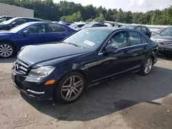 Mercedes-Benz salvage cars for sale: 2014 Mercedes-Benz C 300 4matic