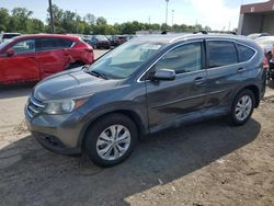 Salvage cars for sale at Fort Wayne, IN auction: 2012 Honda CR-V EX