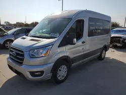 Salvage trucks for sale at Wilmer, TX auction: 2020 Ford Transit T-150