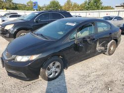 Honda salvage cars for sale: 2014 Honda Civic LX