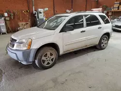 Salvage cars for sale at Ebensburg, PA auction: 2005 Chevrolet Equinox LS