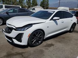 Salvage cars for sale from Copart Rancho Cucamonga, CA: 2022 Cadillac CT5 Sport