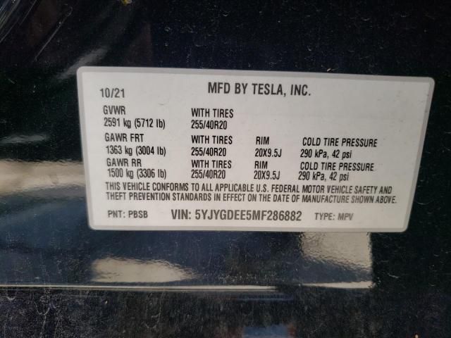 2021 Tesla Model Y