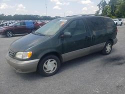 Salvage cars for sale at Dunn, NC auction: 2002 Toyota Sienna LE