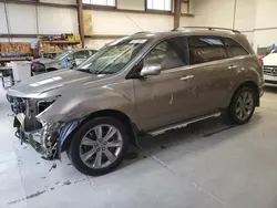 Salvage cars for sale at Nisku, AB auction: 2010 Acura MDX Advance