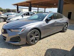 Acura salvage cars for sale: 2021 Acura TLX Tech A