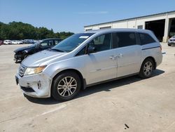 Salvage cars for sale at Gaston, SC auction: 2012 Honda Odyssey EXL