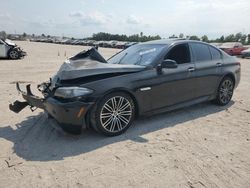 Salvage cars for sale at Houston, TX auction: 2014 BMW 535 I