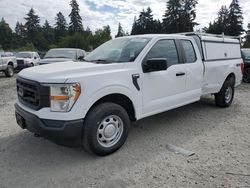 Salvage cars for sale from Copart Graham, WA: 2021 Ford F150 Super Cab