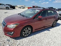 Subaru salvage cars for sale: 2016 Subaru Impreza Sport Limited