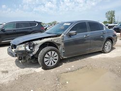 Salvage cars for sale at Kansas City, KS auction: 2010 Honda Accord LX