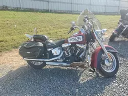 Harley-Davidson salvage cars for sale: 2012 Harley-Davidson Flstc Heritage Softail Classic