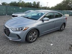 Salvage cars for sale at Riverview, FL auction: 2017 Hyundai Elantra SE