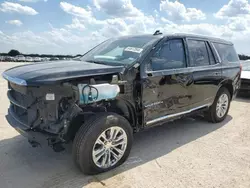 Salvage cars for sale at San Antonio, TX auction: 2023 GMC Yukon SLT