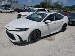 Toyota salvage cars for sale: 2025 Toyota Camry XSE