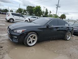 Infiniti q50 Pure salvage cars for sale: 2021 Infiniti Q50 Pure