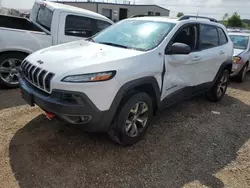 Jeep salvage cars for sale: 2016 Jeep Cherokee Trailhawk