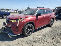 Toyota salvage cars for sale: 2021 Toyota Highlander XSE