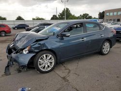 Nissan salvage cars for sale: 2015 Nissan Sentra S