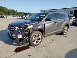 Toyota salvage cars for sale: 2018 Toyota Highlander Limited