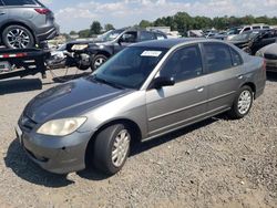 Salvage cars for sale at Hillsborough, NJ auction: 2004 Honda Civic LX