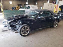 Ford salvage cars for sale: 2002 Ford Mustang GT