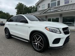 Salvage cars for sale at North Billerica, MA auction: 2016 Mercedes-Benz GLE Coupe 450 4matic