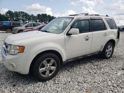 Vehiculos salvage en venta de Copart Loganville, GA: 2010 Ford Escape Limited