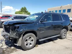 Chevrolet salvage cars for sale: 2016 Chevrolet Tahoe K1500 LT