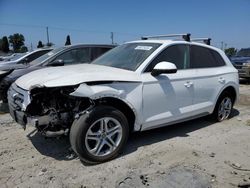 Salvage cars for sale at Los Angeles, CA auction: 2019 Audi Q5 Premium