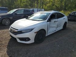 Honda Civic Touring Vehiculos salvage en venta: 2018 Honda Civic Touring