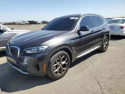 Salvage cars for sale at Martinez, CA auction: 2022 BMW X3 SDRIVE30I