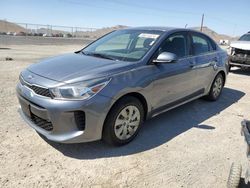 Salvage cars for sale at North Las Vegas, NV auction: 2020 KIA Rio LX