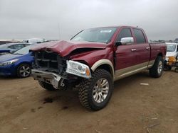 Salvage cars for sale at Brighton, CO auction: 2014 Dodge RAM 1500 Longhorn