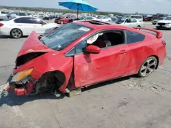 Salvage cars for sale at Grand Prairie, TX auction: 2015 Honda Civic SI