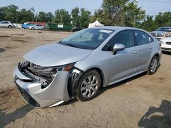 Toyota salvage cars for sale: 2022 Toyota Corolla LE