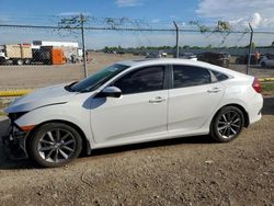 Honda salvage cars for sale: 2019 Honda Civic EX