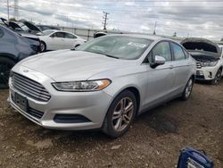 Salvage cars for sale at Elgin, IL auction: 2016 Ford Fusion S