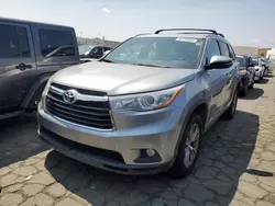 Toyota salvage cars for sale: 2015 Toyota Highlander XLE