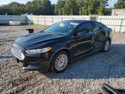 Salvage cars for sale at Augusta, GA auction: 2014 Ford Fusion S Hybrid