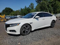 Salvage cars for sale at Portland, OR auction: 2018 Honda Accord Sport