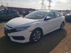 Honda salvage cars for sale: 2016 Honda Civic LX