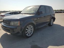 Salvage cars for sale at Wilmer, TX auction: 2012 Land Rover Range Rover Sport HSE Luxury