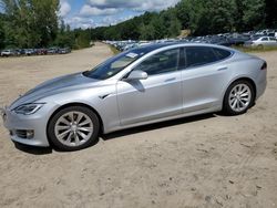 Salvage cars for sale at North Billerica, MA auction: 2018 Tesla Model S