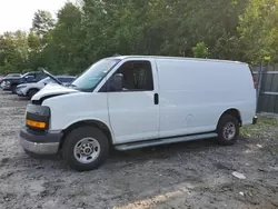 Salvage trucks for sale at Candia, NH auction: 2020 GMC Savana G2500